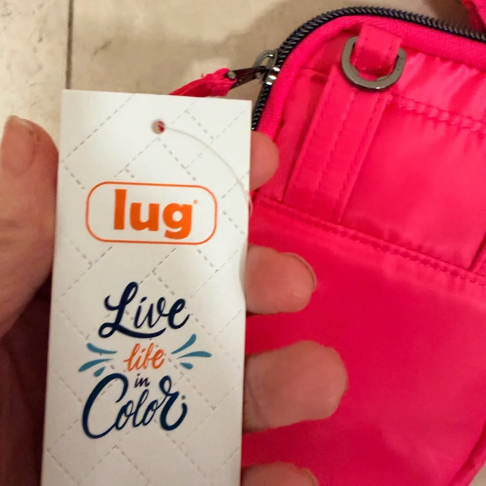 Lug  RDIF Vibrant Pink Quilted Bag - Picture 6 of 6